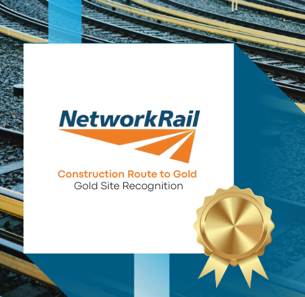 ADComms Receives Network Rail Gold Site Recognition