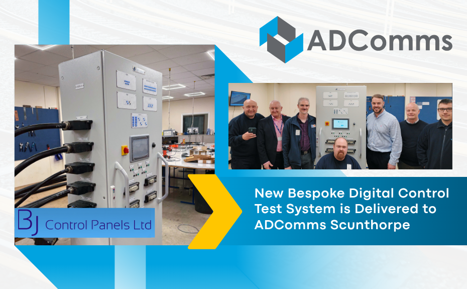 Adms Testing New Bespoke Digital Control Test System Delivered to ADComms